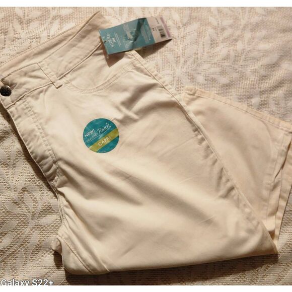 W15  Riders by Lee casual capri pants, NWT - Picture 1 of 10